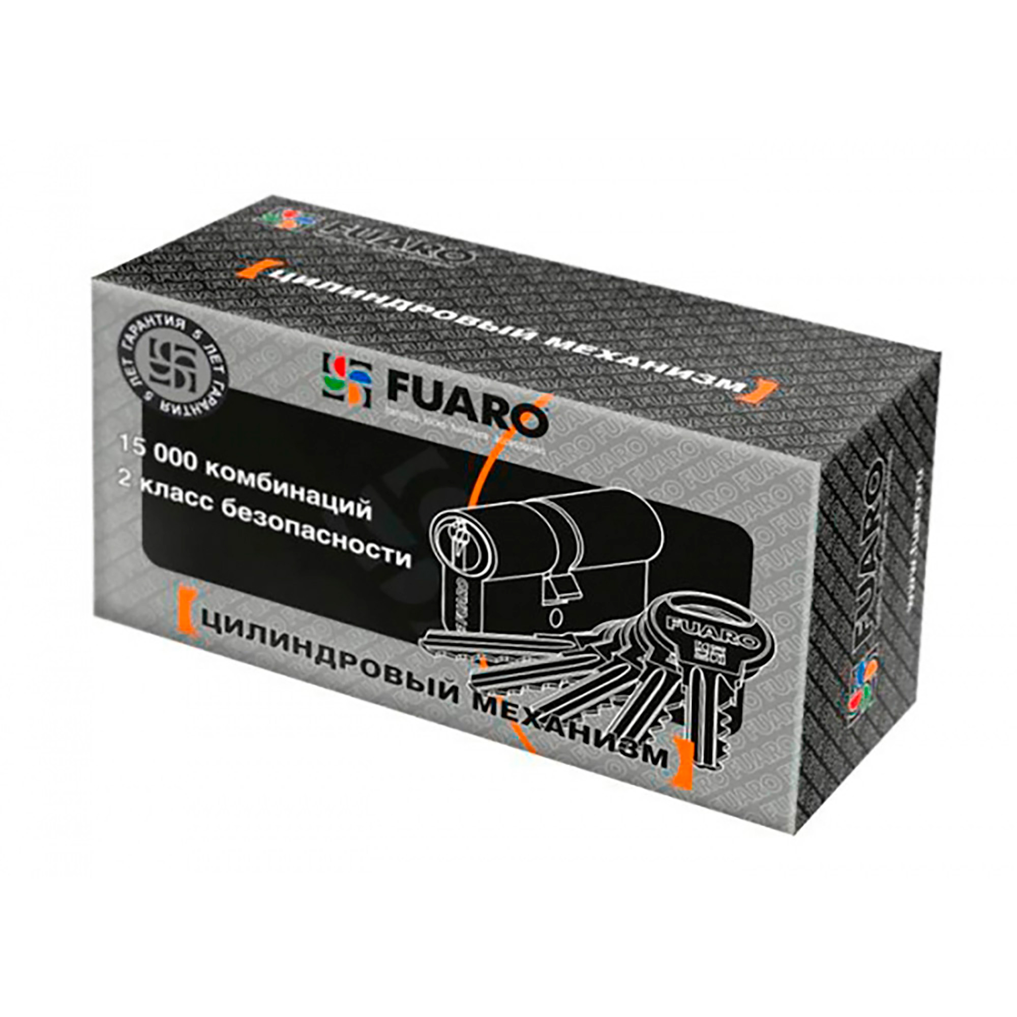 Цилиндровый Fuaro (Фуаро) механизм (R300/60) R3000Key60(25+10+25) CP хром 5Key - Вид 3