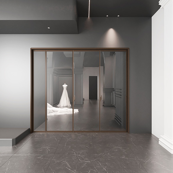 Складная дверь ECCENTRIC (Эксцентрик) - Вид 2