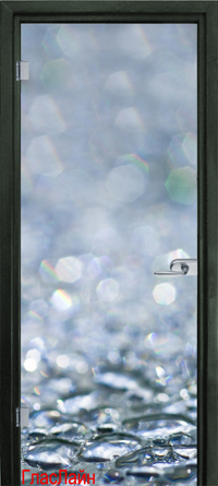 Распашная Стеклянная дверь New Glass GJ-66
