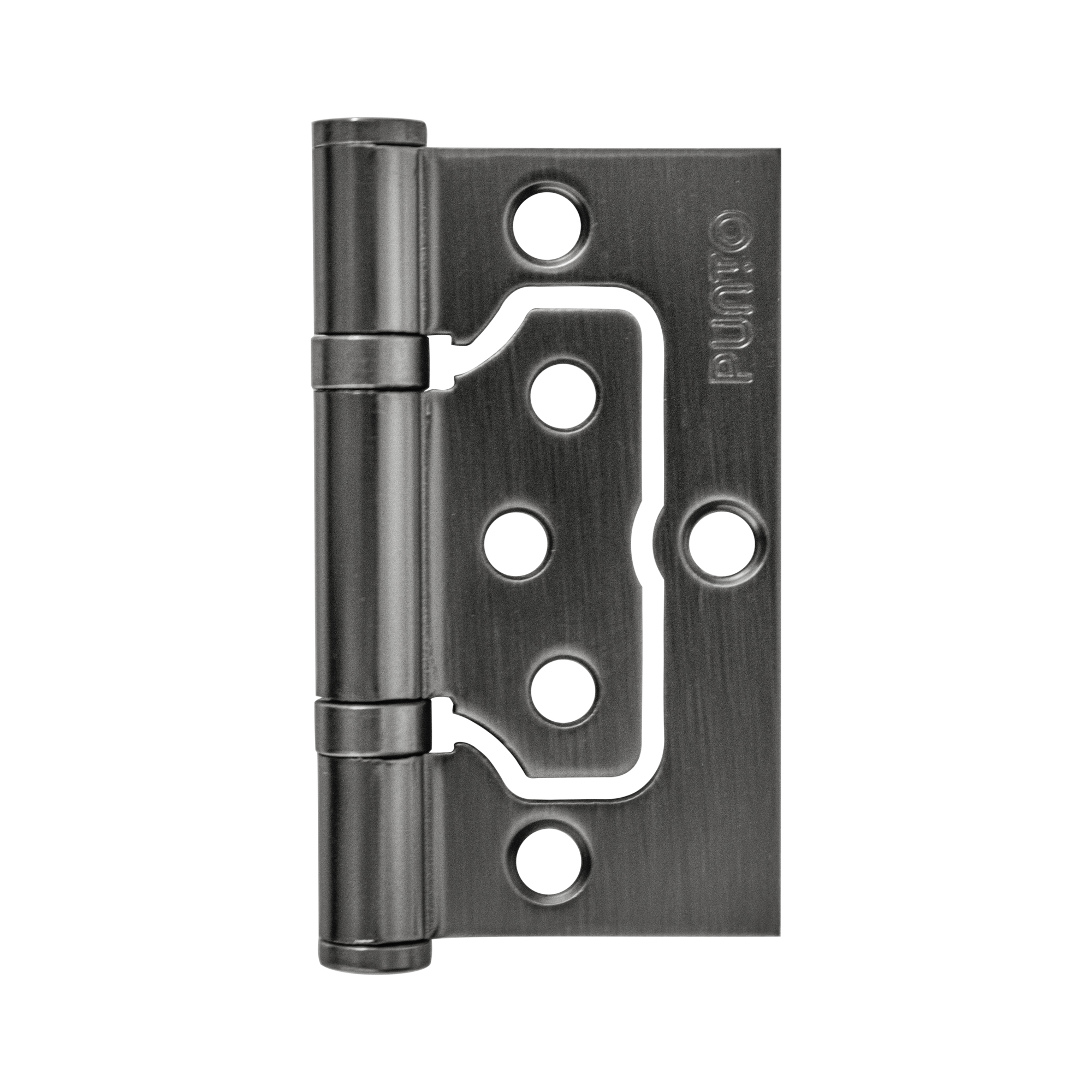 Петля Punto (Пунто) универсальная без врезки IN3200W-HD GR (200-2B/HD 75x2,5) графит