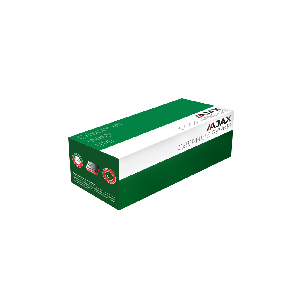 Ручка Ajax (Аякс) раздельная K.JK51.OPTIMA plus (OPTIMA plus JK) SSC/CP-16 сатинированный хром/хром - Вид 3