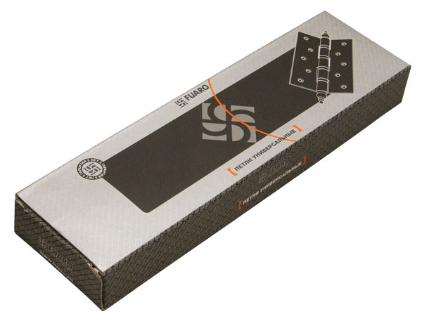 Петля Fuaro (Фуаро) универсальная IN6400U SN (4BB 150x95x3) мат. никель - Вид 3