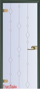 Стеклянная дверь GlasLine GL-12 для гардеробной