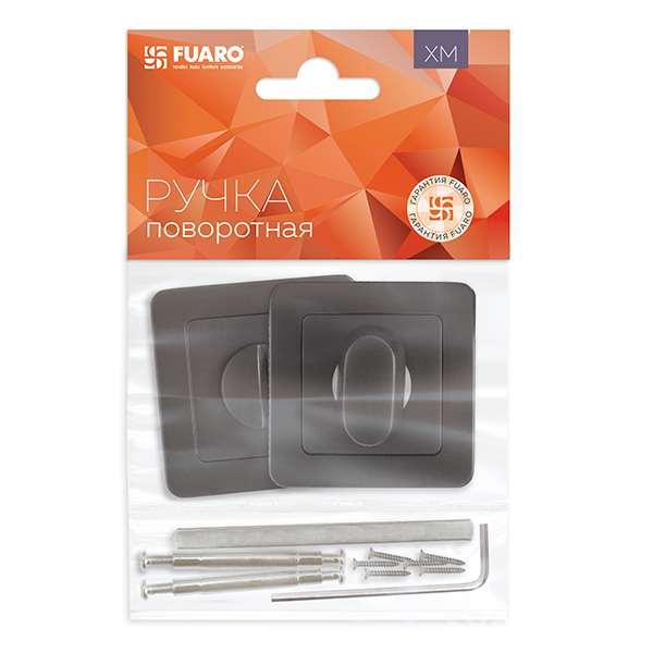 Ручка Fuaro (Фуаро) поворотная BK6.K.XM52 (BK6 XM) GR-23 графит - Вид 2