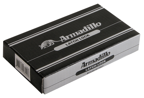 Защелка Armadillo (Армадилло) врезная METLH720-50 (LH 720-50) AB бронза Box на 70мм /прям/ - Вид 3