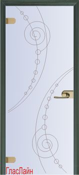 Стеклянная дверь GlasLine GL-31 для гардеробной