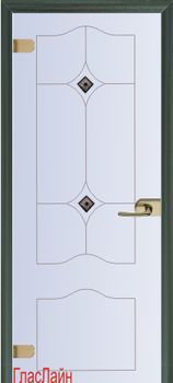 Дверь с фьюзингом GL-42