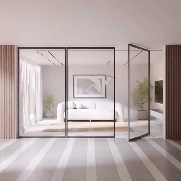 Дверь Пивот два и более полотен - Вид 4