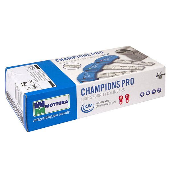 Цилиндровый механизм Mottura (Моттура) под вертушку (дл. шток) CP4P463101C5 (77 мм/41+10+26), МАТ.НИКЕЛЬ - Вид 2