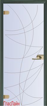 Стеклянная дверь GlasLine GL-28 для гардеробной