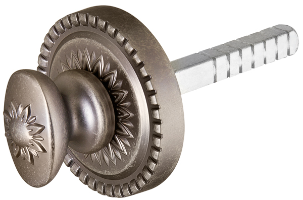 Ручка Armadillo (Армадилло) поворотная BKW8.R.CL55 (BKW8/CL) AS-9 античное серебро