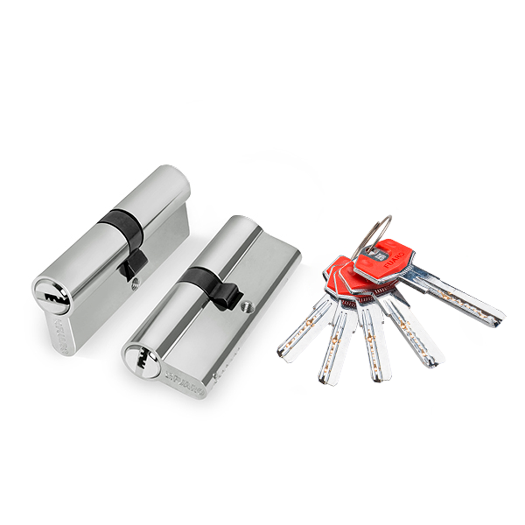 Цилиндровый Fuaro (Фуаро) механизм (D-PRO500/70) DD-PRO5000Key70(30+10+30) CP хром 5Key