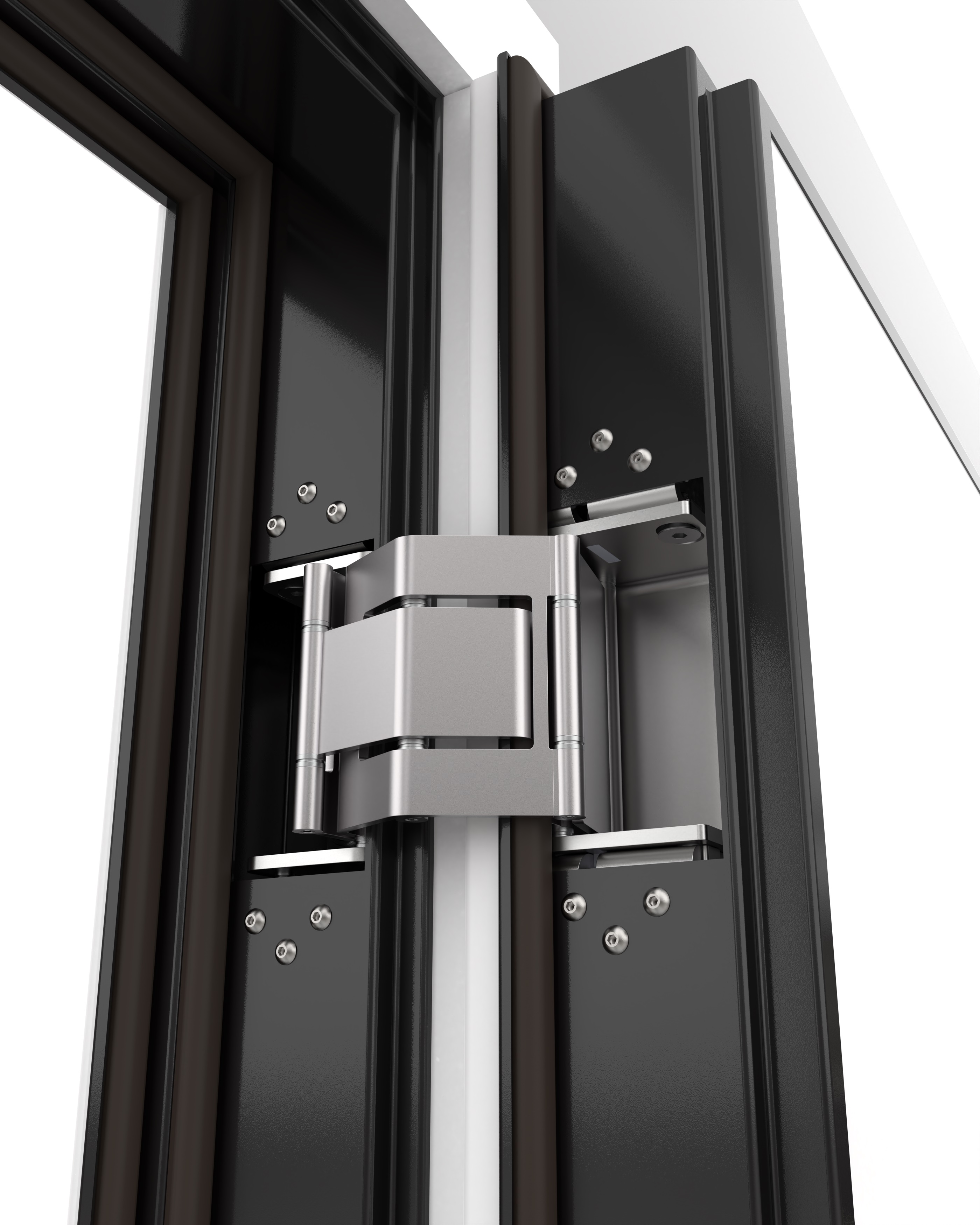 Петля Fuaro (Фуаро) скрытой установки HH-180 (hide hinge) до 100 кг (на 2 петли) (1 сорт) - Вид 3