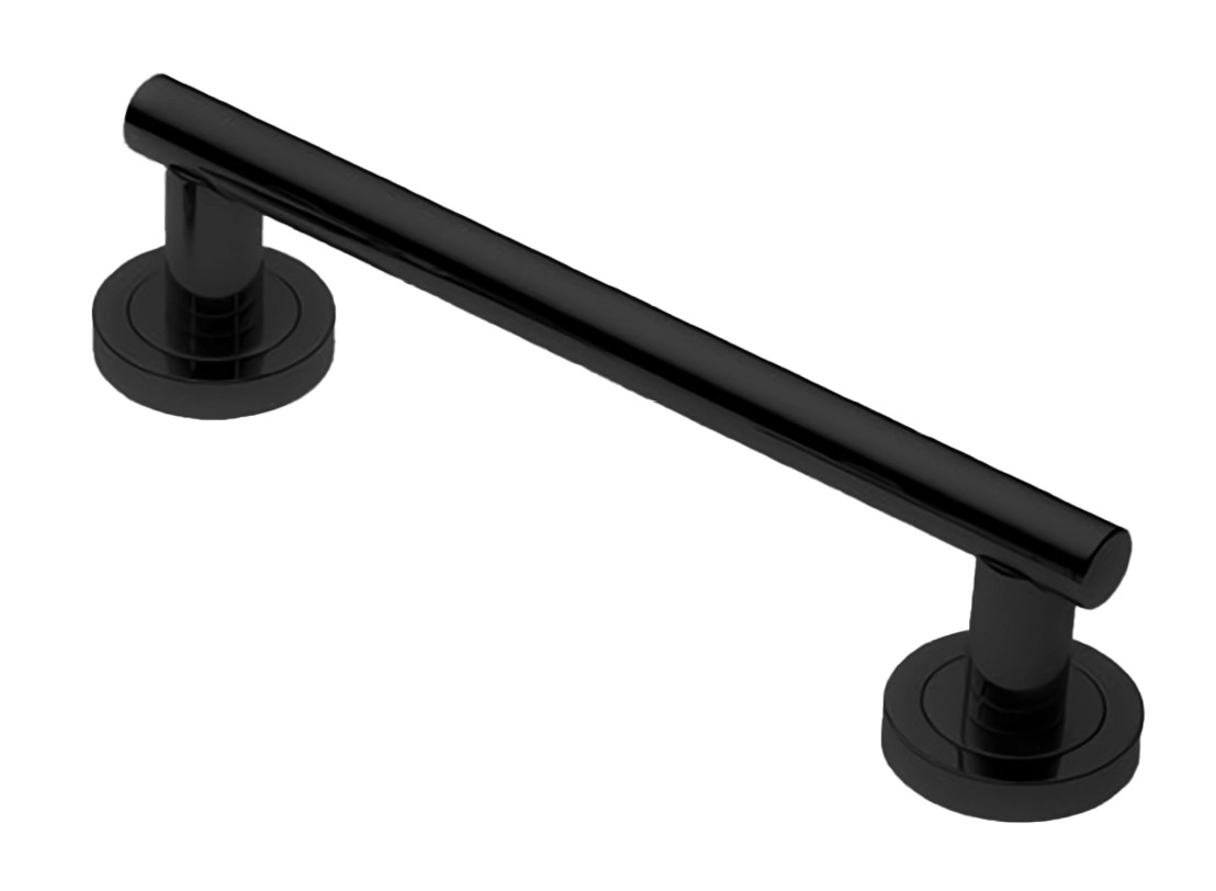 Ручка-скоба CALLA PH 200MM NERO-ST цвет черный soft touch