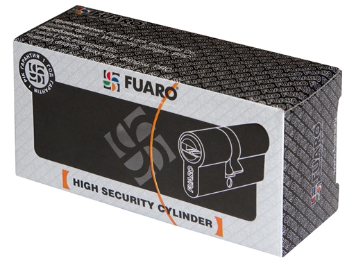 Цилиндровый Fuaro (Фуаро) механизм 100 CA 80 mm (35+10+35) CP хром 3 кл. - Вид 3