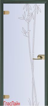 Белая стеклянная дверь Стеклянная Дверь GlasLine GL-9