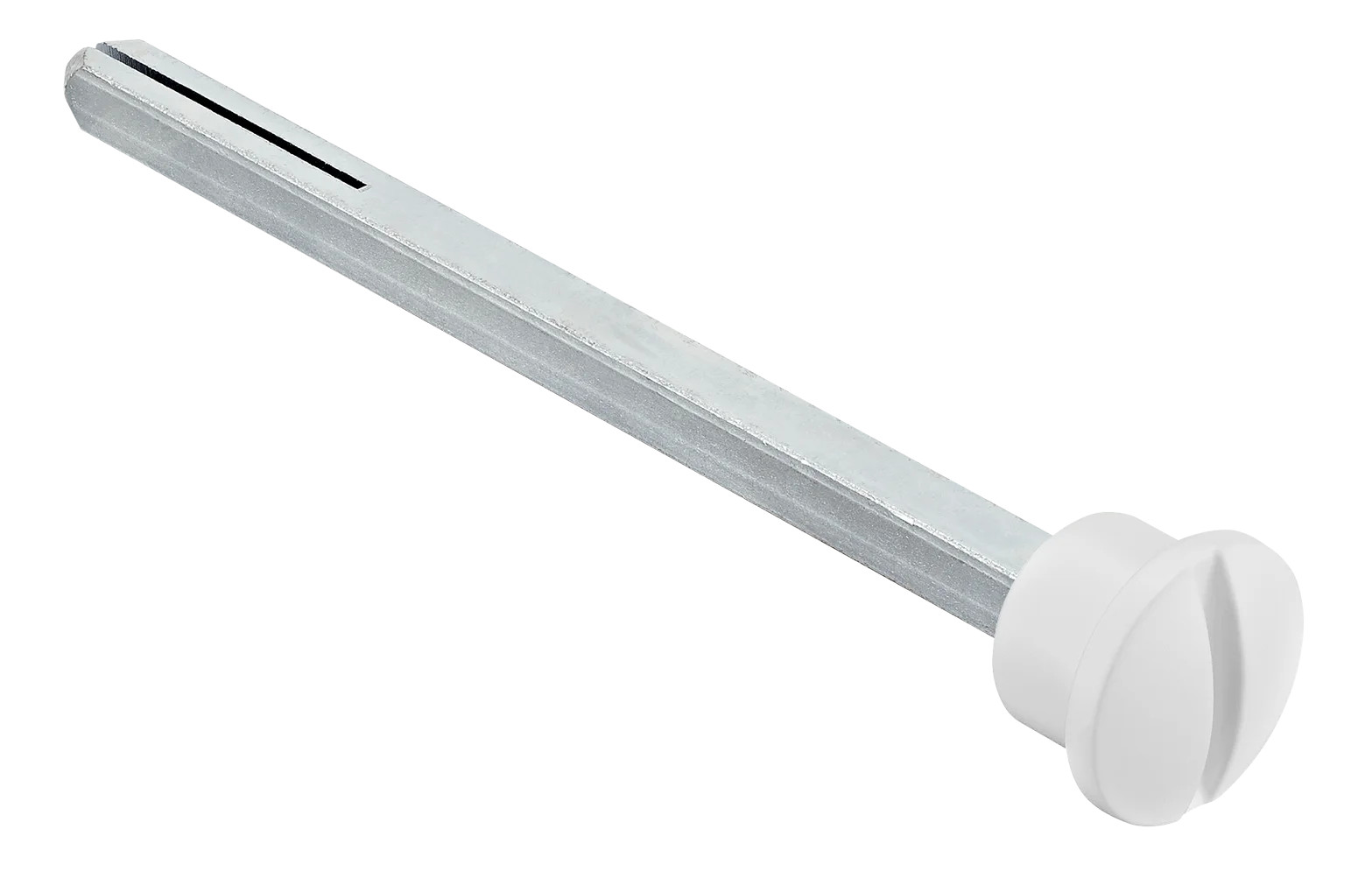 Четырехгранник LUX-SPINDLE-WC 110 BIA 110мм с кнопкой, цвет белый