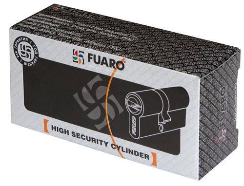 Цилиндровый Fuaro (Фуаро) механизм 100 CA 68 mm (26+10+32) CP хром 3 кл. - Вид 3