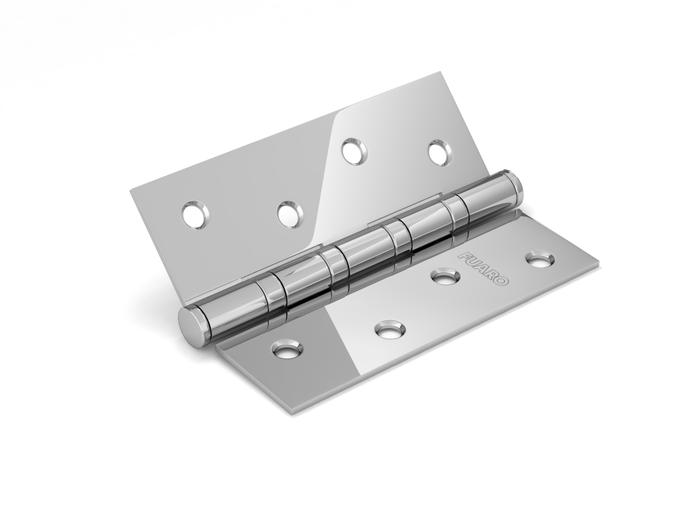 Петля Fuaro (Фуаро) универсальная IN4400U CP (4BB 100x75x2,5) хром