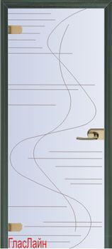 Стеклянная дверь GlasLine GL-40 для гардеробной