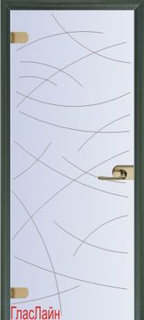 Стеклянная дверь GlasLine GL-27 для гардеробной