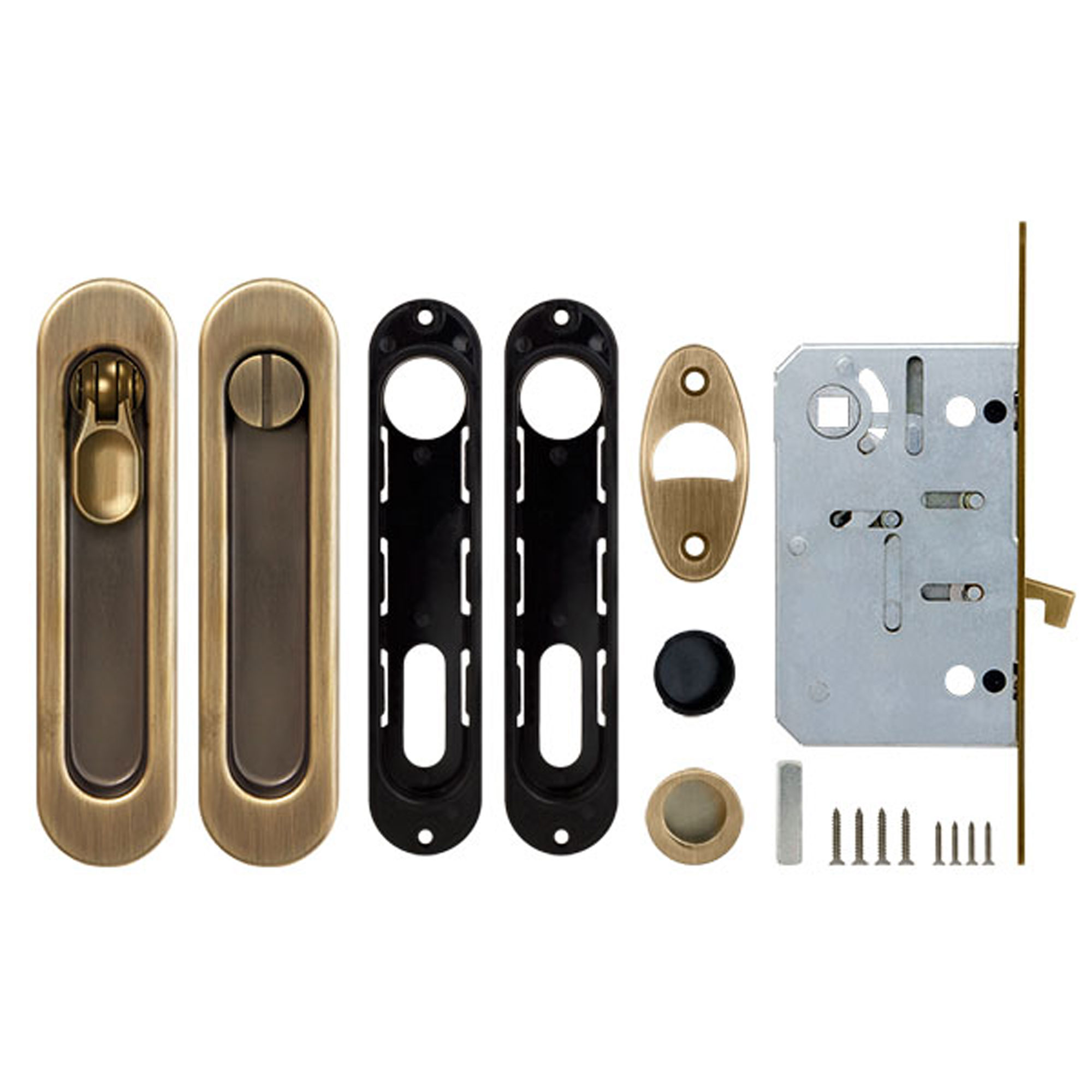 Набор Armadillo (Армадилло) для раздвижных дверей SH.LD152.KIT011-BK (SH011-BK) WAB-11 матовая бронза - Вид 4