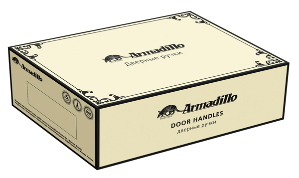 Ручка Armadillo (Армадилло) раздельная R.CL55.Matador (Matador CL4) BB-17 коричневая бронза - Вид 3