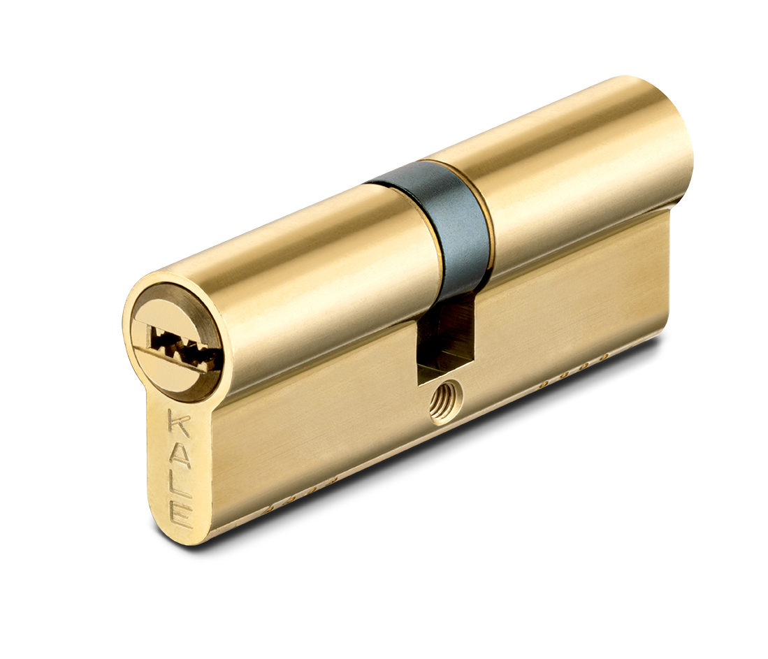 Цилиндровый Kale kilit (Кале килит) механизм 164 OBS SNE/70 (30+10+30) mm латунь 5 кл. new - Вид 2