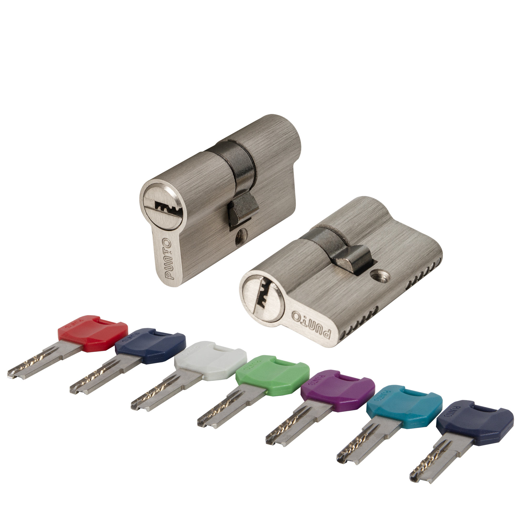 Цилиндровый Punto (Пунто) механизм MaxPro7000Key 52mm (21+10+21) SN мат.никель 7key