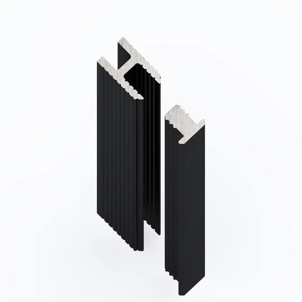 Теневая рейка LACONISTIQ DUAL mini под обои, панели и керамогранит - Вид 3