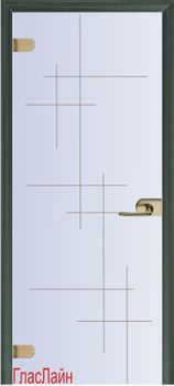 Стеклянная дверь GlasLine GL-23 для гардеробной