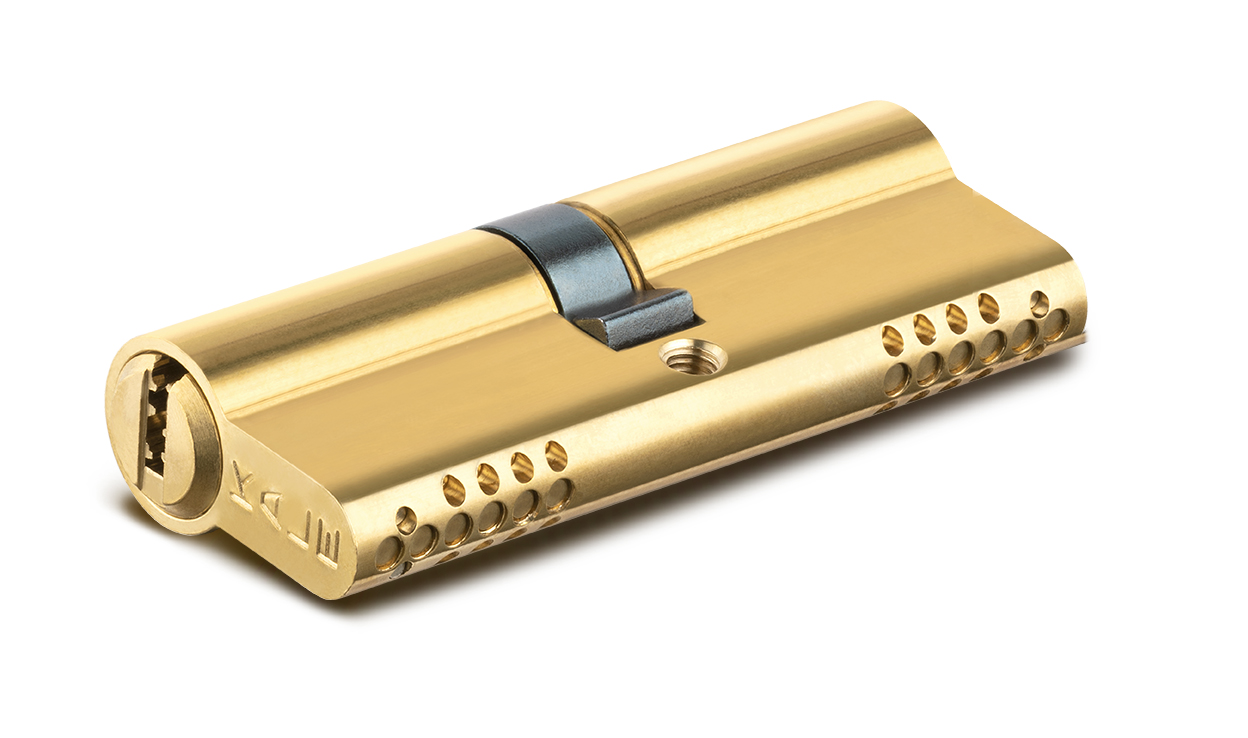 Цилиндровый Kale kilit (Кале килит) механизм 164 OBS SNE/70 (30+10+30) mm латунь 5 кл. new - Вид 3