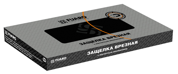 Замок межкомнатный Fuaro (Фуаро) под цилиндр MAGNET M85C-50 AC медь - Вид 3