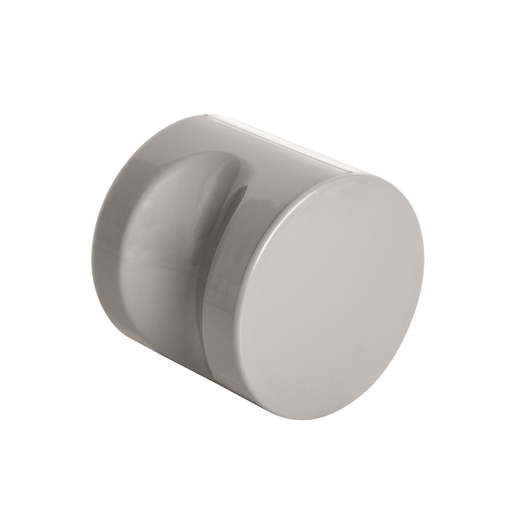 Ручка-кнопка Ajax (Аякс) CABIN PVC GREY серый (1 шт в пакете)
