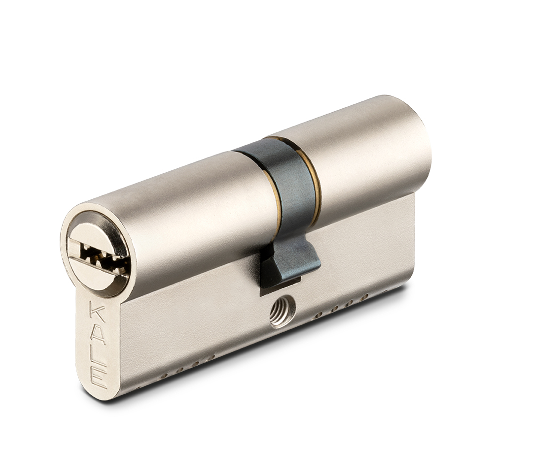 Цилиндровый Kale kilit (Кале килит) механизм 164 OBS SNE/80 (30+10+40) mm никель 5 кл. new - Вид 2