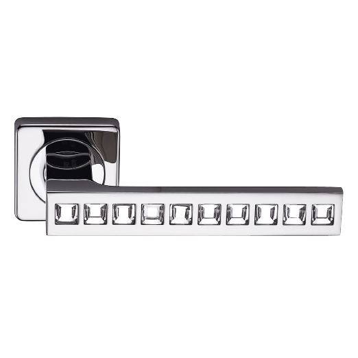 Ручка межкомнатная Crespo C199 P.CHROME/CRYSTAL