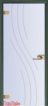 Стеклянная дверь GlasLine GL-25 для гардеробной