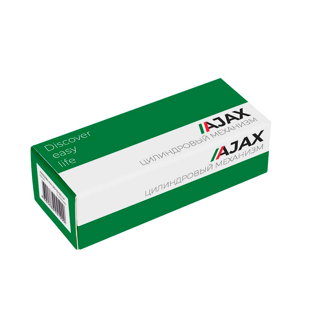 Цилиндровый Ajax (Аякс) механизм (AZ200/90) AZ2000Key90 (35+10+45) CP хром - Вид 3
