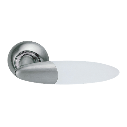 Ручка межкомнатная Melado 113 S.NICKEL/HWA
