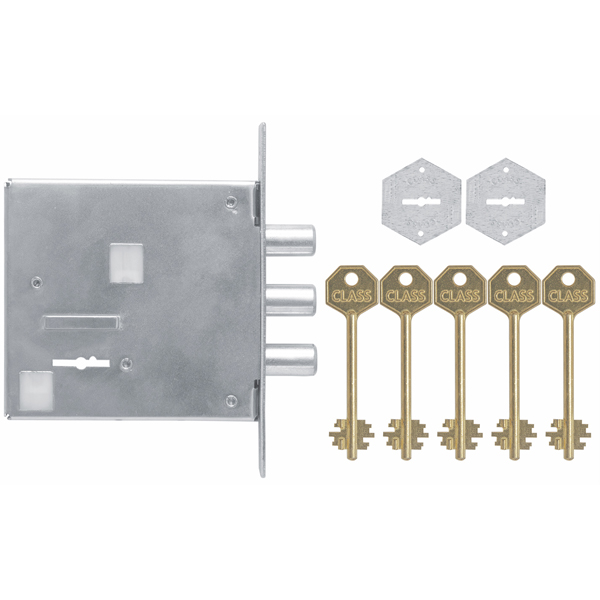 Замок Class (Класс) врезной сувальдный VE, 5 кл. - Вид 2
