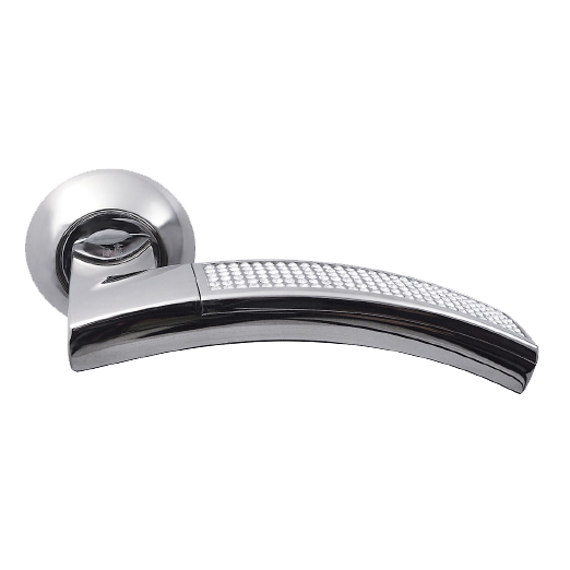 Ручка межкомнатная Bravia 132 P.CHROME/CRYSTAL