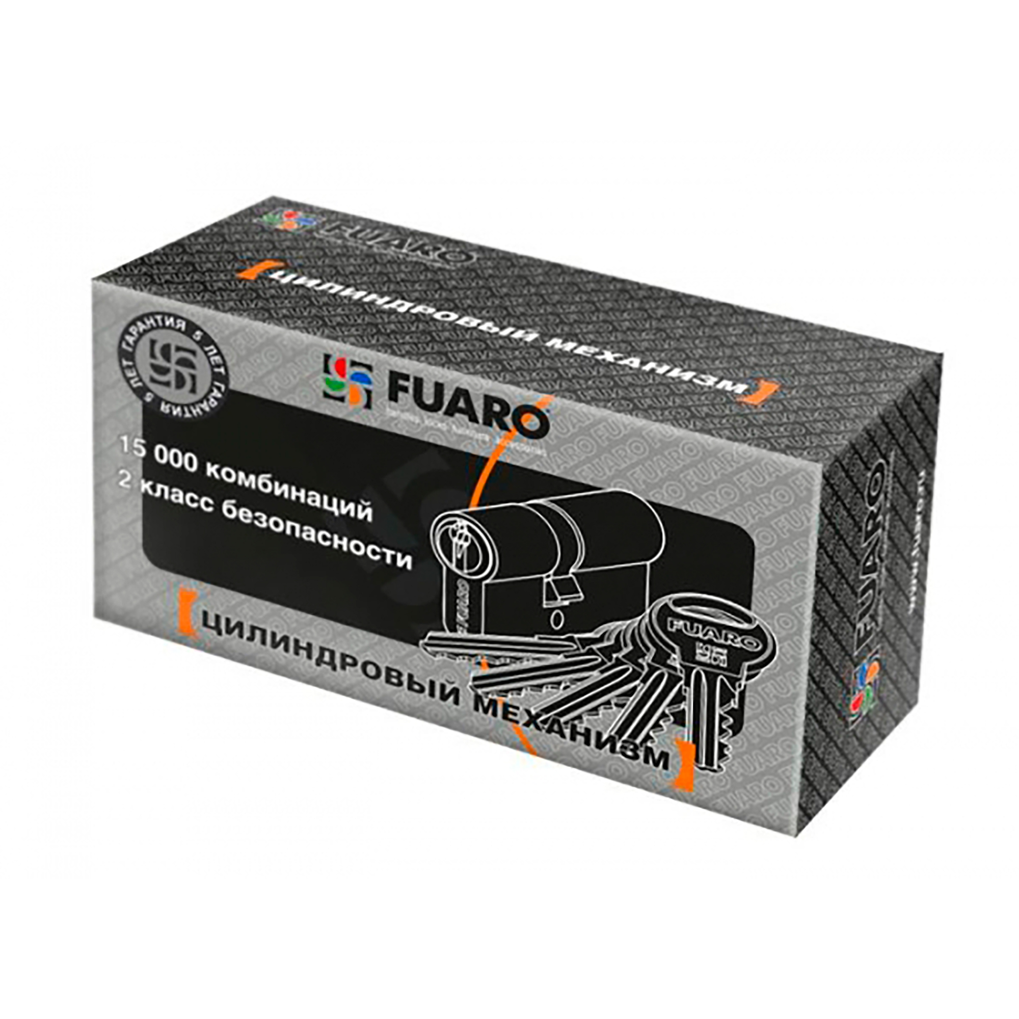 Цилиндровый Fuaro (Фуаро) механизм (R300/60) R3000Key60(25+10+25) AB бронза 5Key - Вид 3