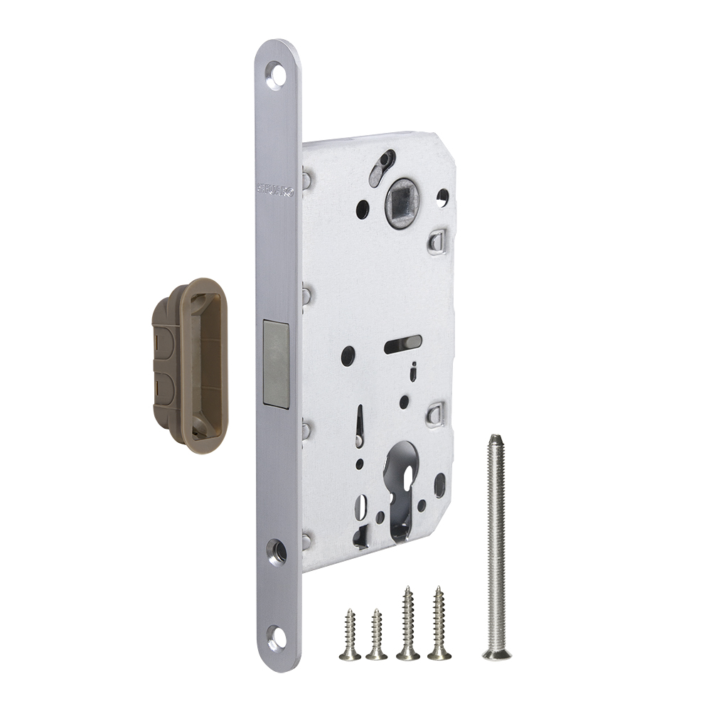 Корпус Fuaro (Фуаро) врезного замка MAGNM85C-50 (M85C-50) SSC сатинированный хром