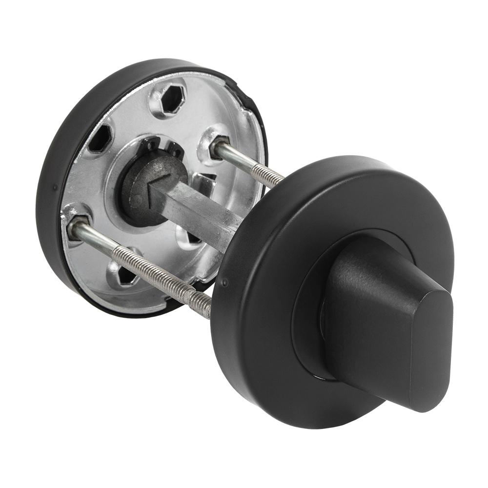 Ручка Fuaro (Фуаро) поворотная BK6.R.DSS201-02 (DSS-02-BK6) (INOX 201) BLACK