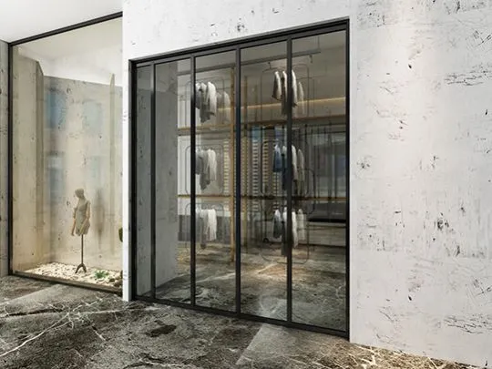 Складная дверь CENTER (Центр) - Вид 1