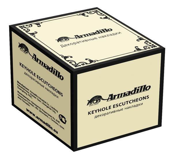 Накладка Armadillo (Армадилло) под цилиндр ET.R.CL55 (ET/CL) BB-17 коричневая бронза - Вид 3