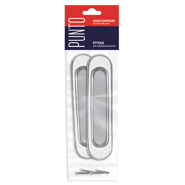 Ручка Punto (Пунто) для раздвижных дверей SH.SL152.010 (Soft LINE SL-010) СP хром - Вид 3
