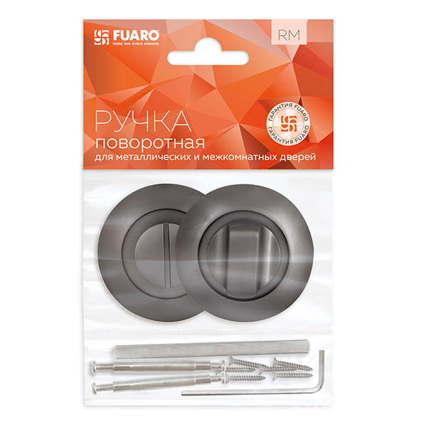 Ручка Fuaro (Фуаро) поворотная BK6.R.RM54 (BK6 RM) GR-23 графит - Вид 2