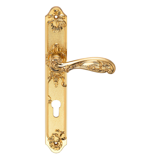 Ручка межкомнатная FLOR S.GOLD