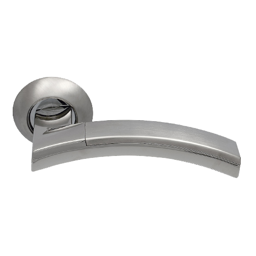 Ручка межкомнатная Lirado 132 S.CHROME/P.CHROME